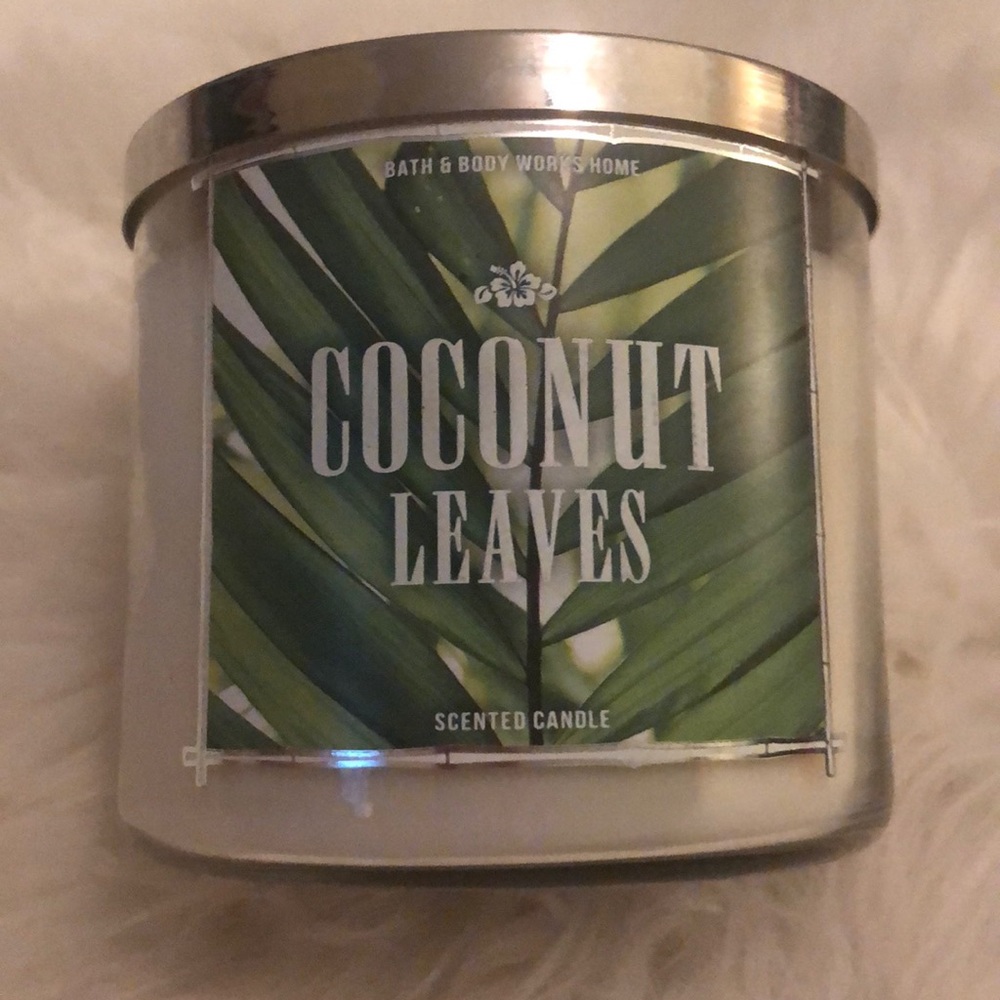 Coconut Leaves Scented Candle by Bath & Body Works